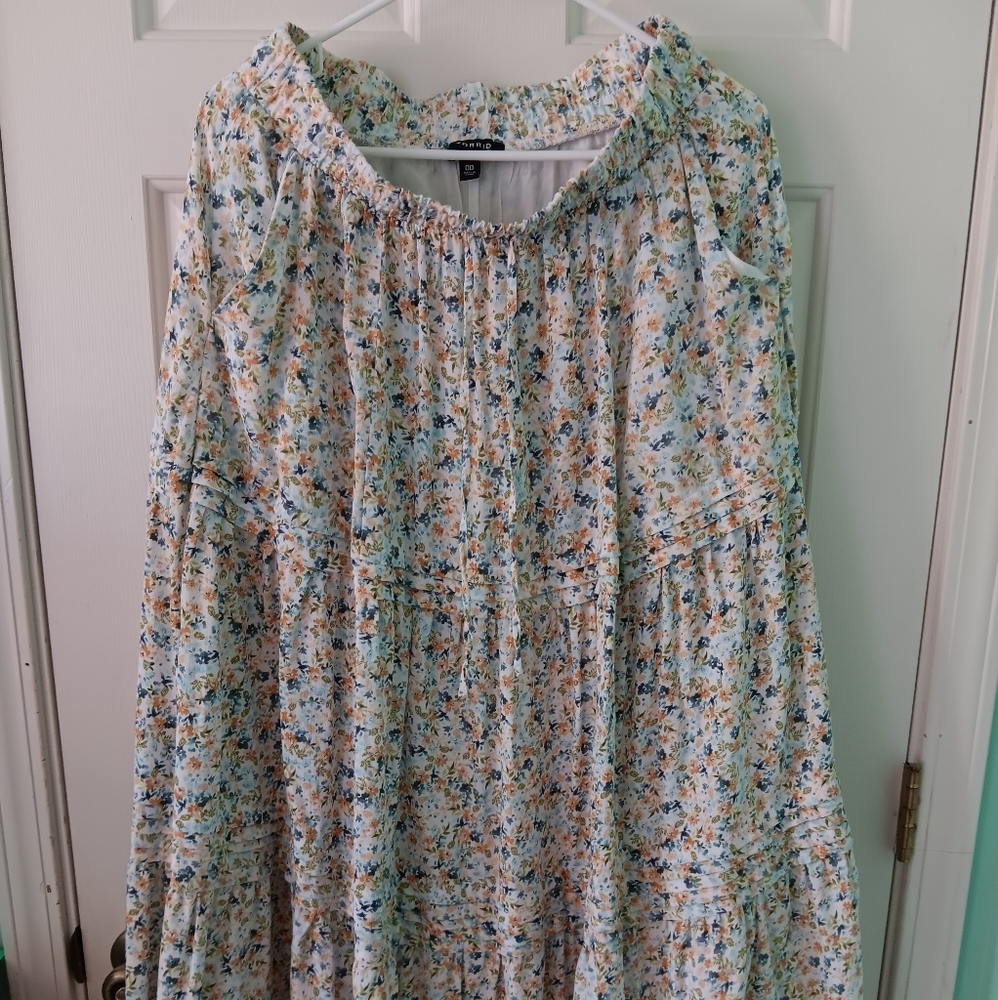Torrid Floral Maxi Skirt